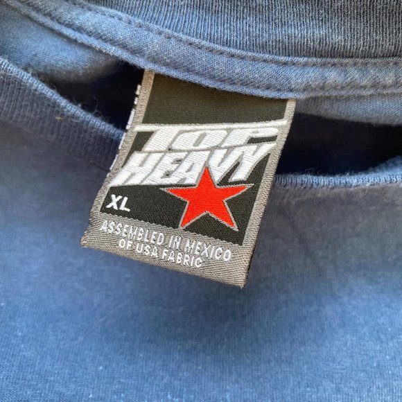 Vintage Y2K 2002 Top Heavy 2 Phast Lincoln Navigator Heavy Duty Long Sleeve T-Sh - Picture 6 of 16